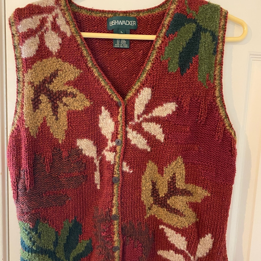 Vintage sweater vest